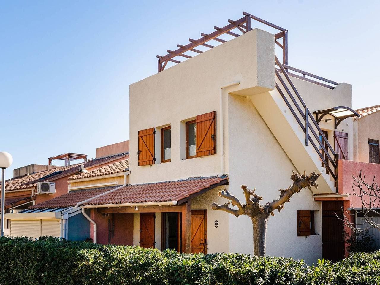 Gemütliches Ferienhaus mit Terrasse, 3 Zimmer, 6 Schlafplätze, Narbonne-Plage 1