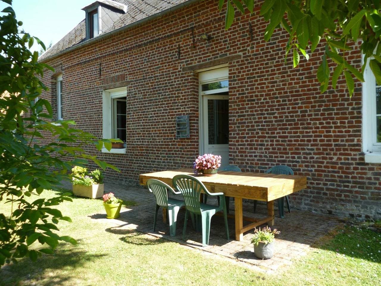 Gemütliches Appartement in Beauvoir-Wavans, WLAN, Garten, 4 Pers., 2 Schlafzimmer 1