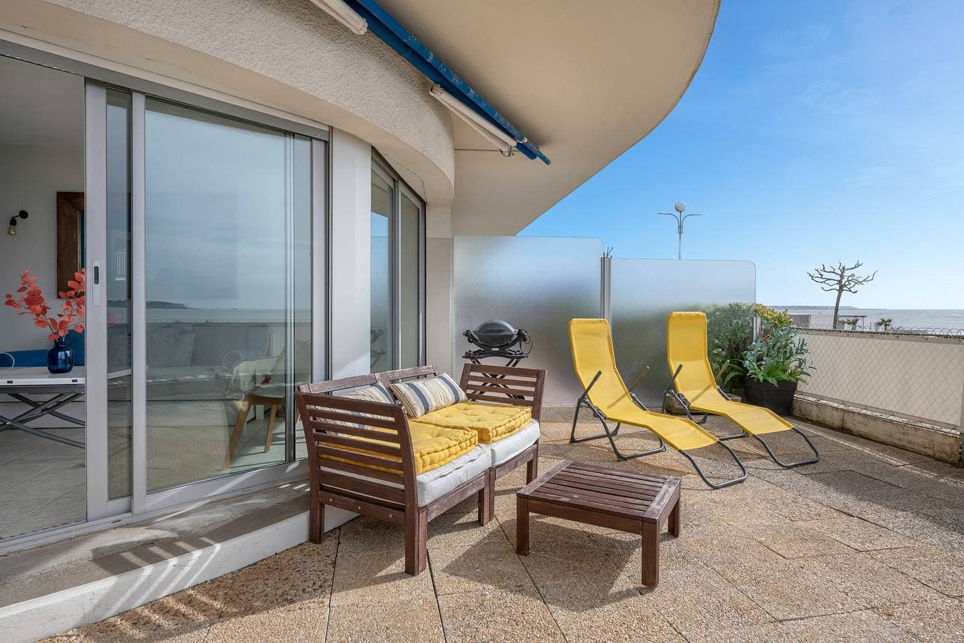 Foto 12 von 12: La Baule Meerblick, Terrasse - 3 Pers, 50m