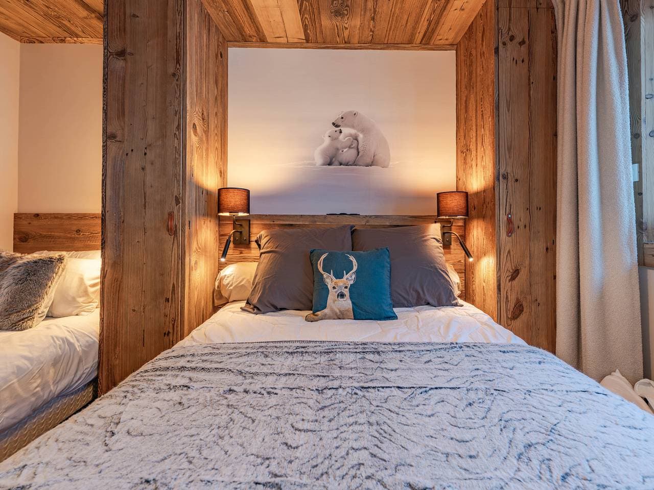 Foto 10 von 21: Moderne Wohnung in Courchevel, 2 Schlafzimmer, 6 Personen