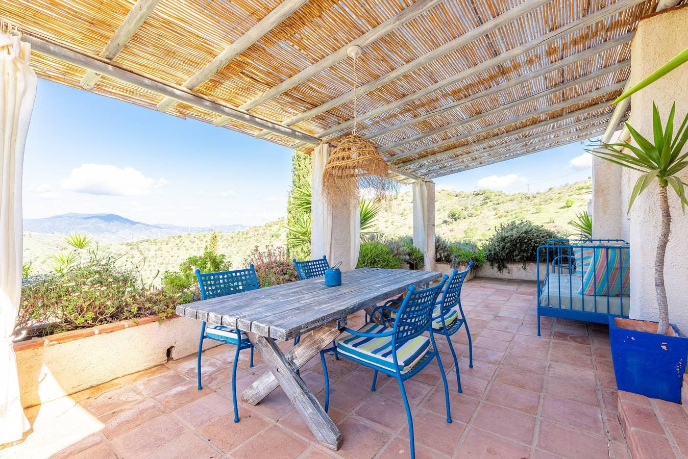 Foto 7 von 30: Ferienhaus "Finca Las Nuevas Casa Carmen" mit Bergblick, Pool, WLAN, Terrasse & Garten