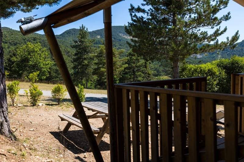 Foto 2 von 41: Rcn les Collines de Castellane — Safarizelt Ciboulette