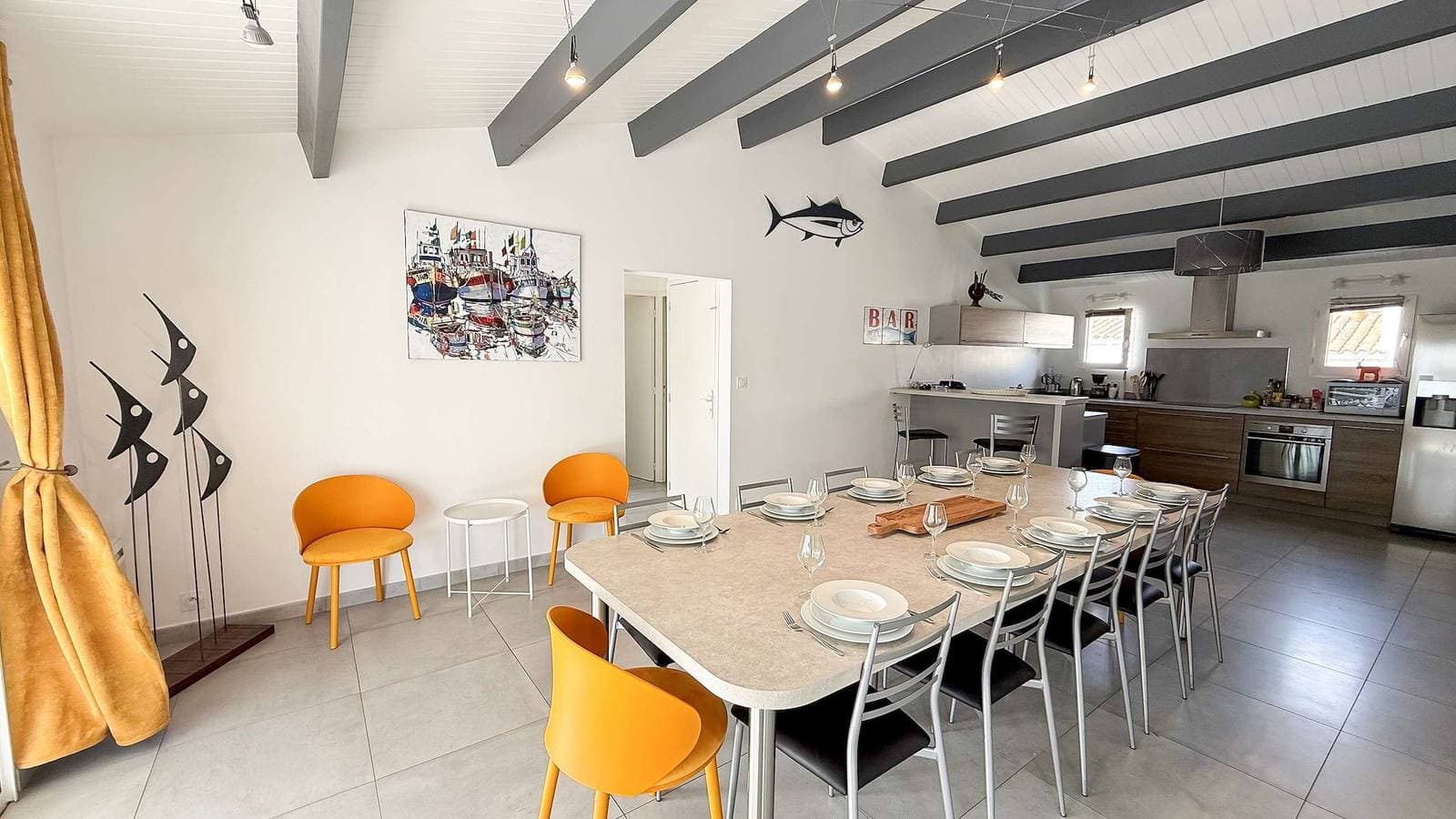 Foto 7 von 16: Ferienwohnung für 8 Personen mit Garten
