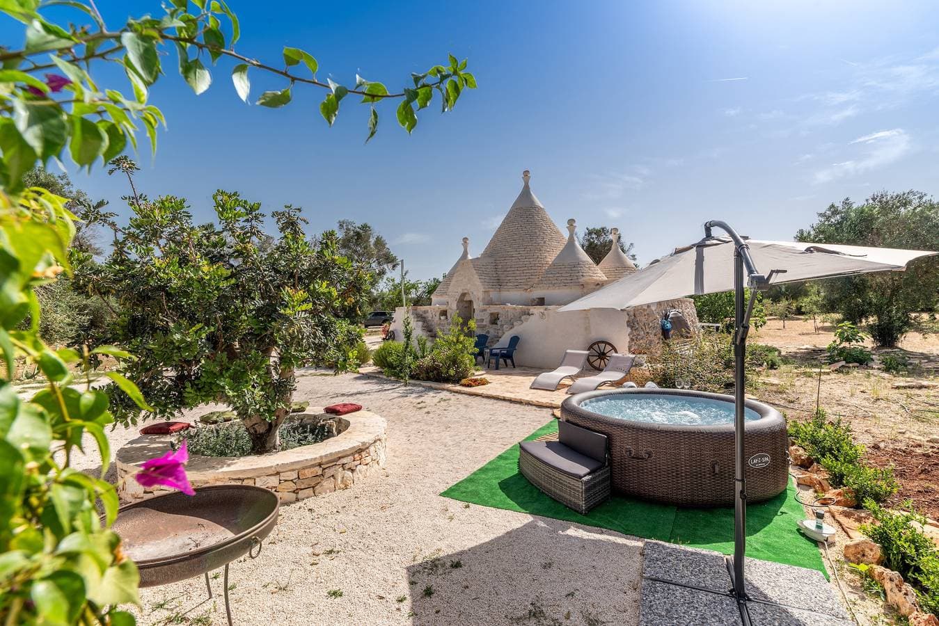 Foto 2 von 31: Ferienhaus 'Il Trullo Di Mariangela' mit privatem Garten, WLAN und Klimaanlage