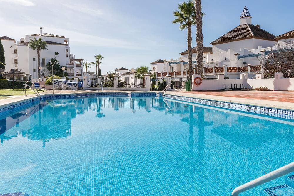 Luxus-Penthouse Mijas Golf, wunderschön mit Blick auf die Berge eingerichtet. 1