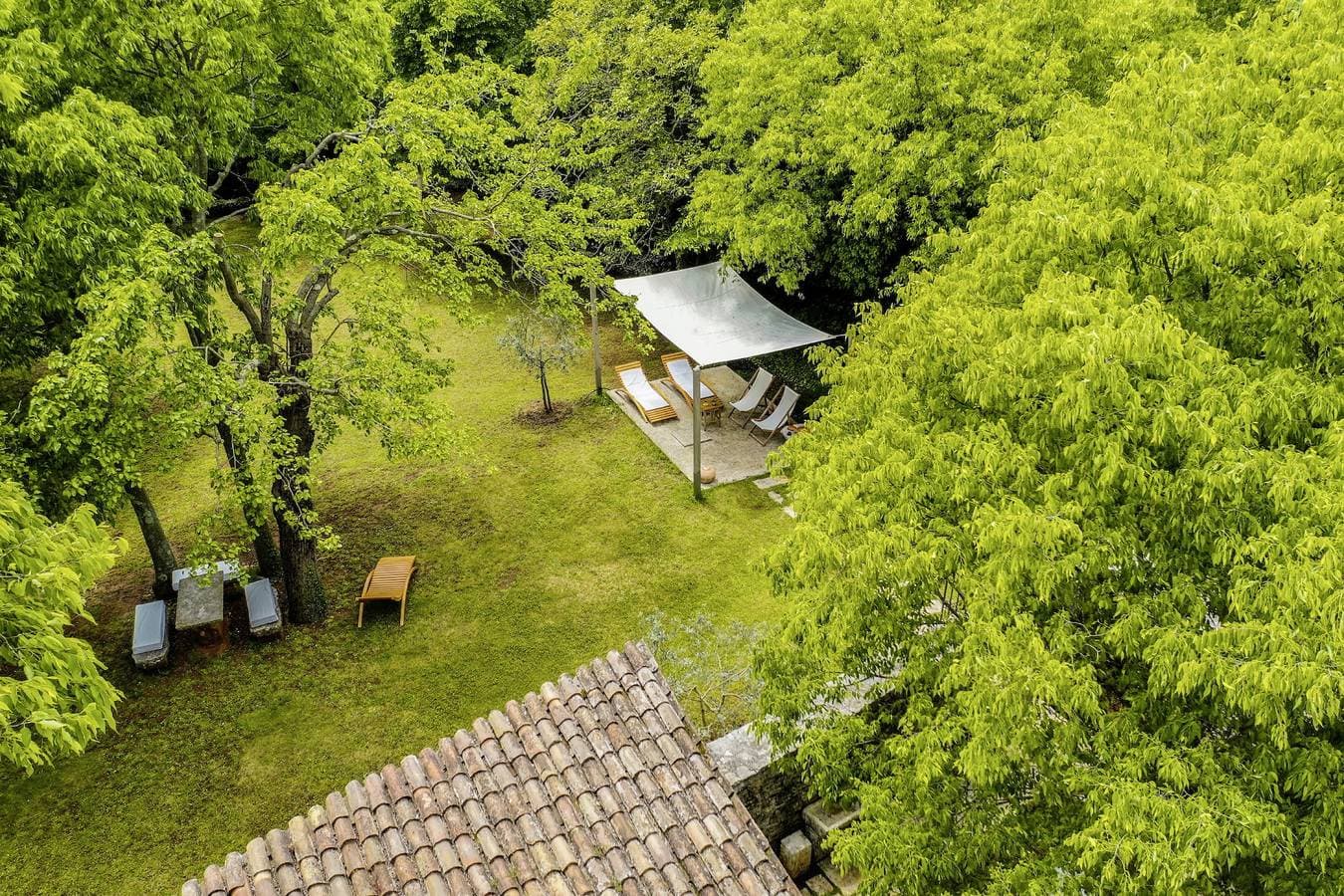Foto 13 von 48: Ferienhaus Una * 1000 m2 Garten mit Liegewiese, Grill, WLAN