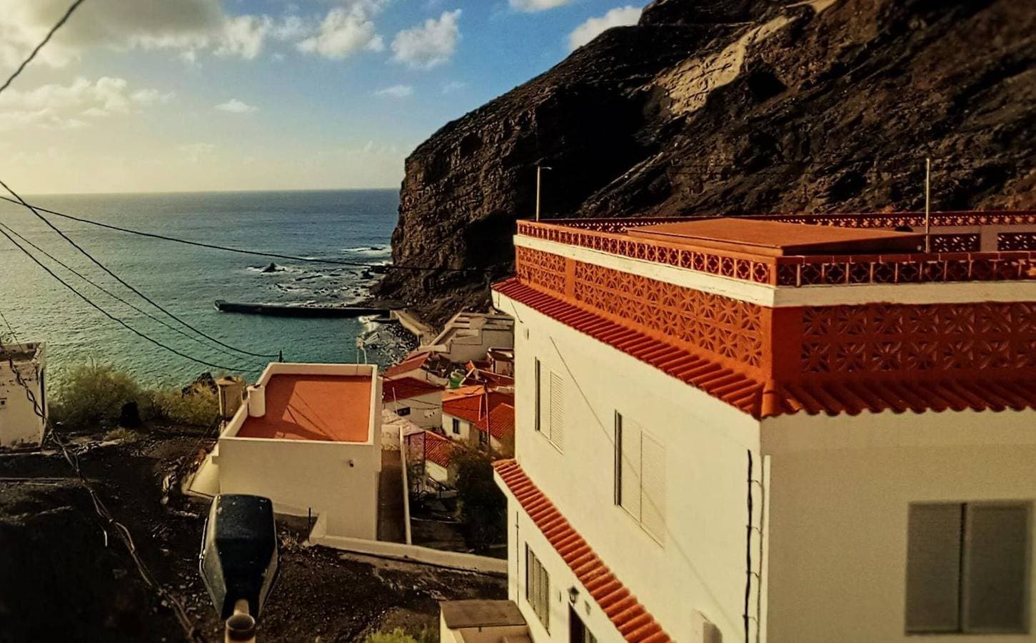Foto 8 von 37: Alquilaencanarias Casa La Playa La Gomera – Meerblick, Balkon, nahe Playa de Alojera