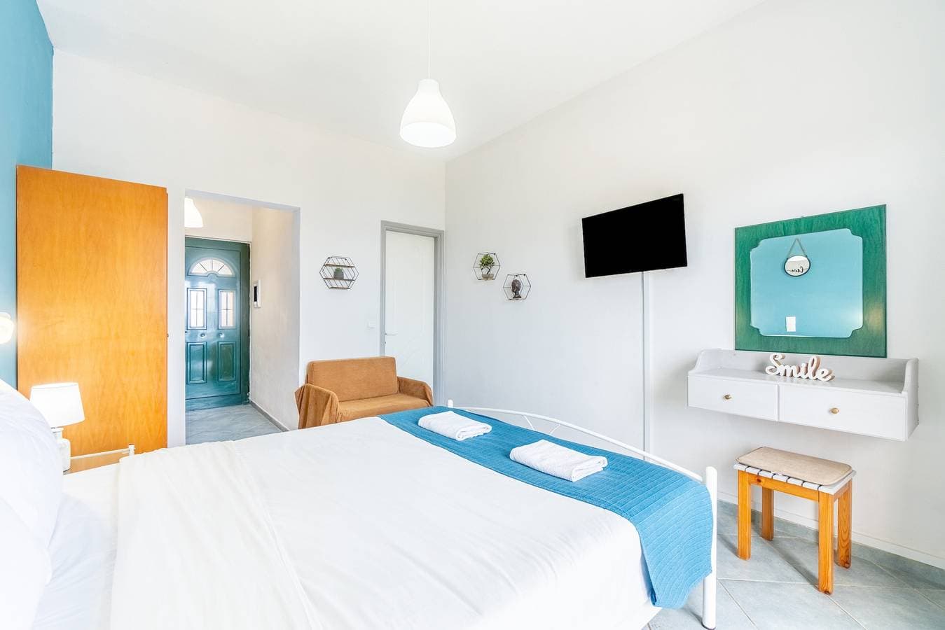 Foto 11 von 22: Hotel-Apartment "Spyridoula Studio 3" mit Meerblick, Gemeinschaftspool und WLAN