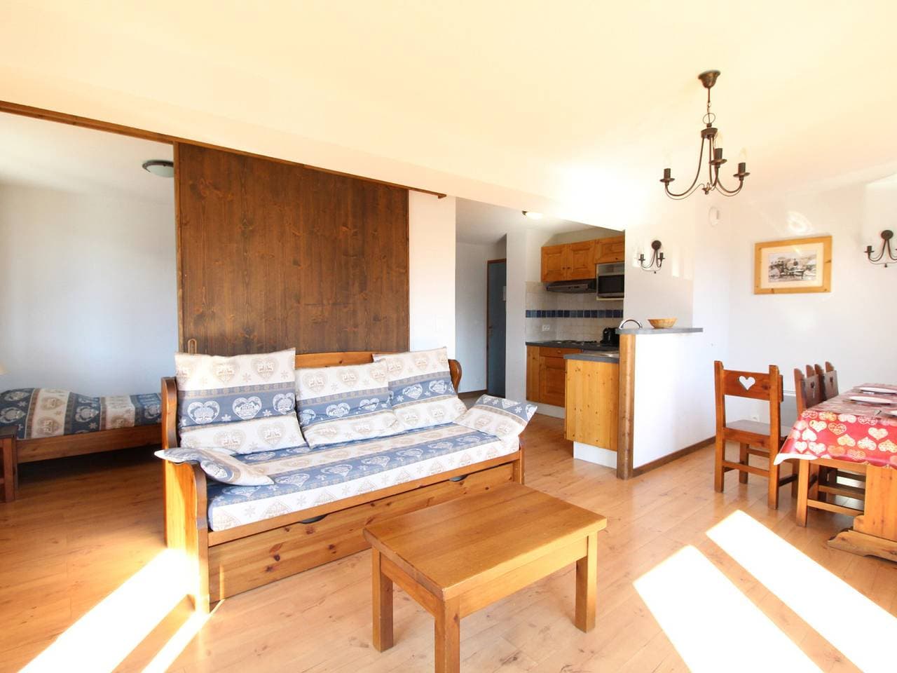 Geräumige Wohnung für 6 in Aussois mit Balkon und WLAN 1