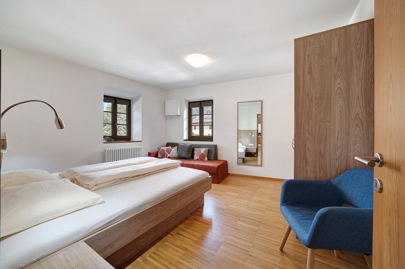 Foto 13 von 22: Ferienwohnung 'Wielander B West' mit Bergblick, Gemeinschaftsgarten und WLAN