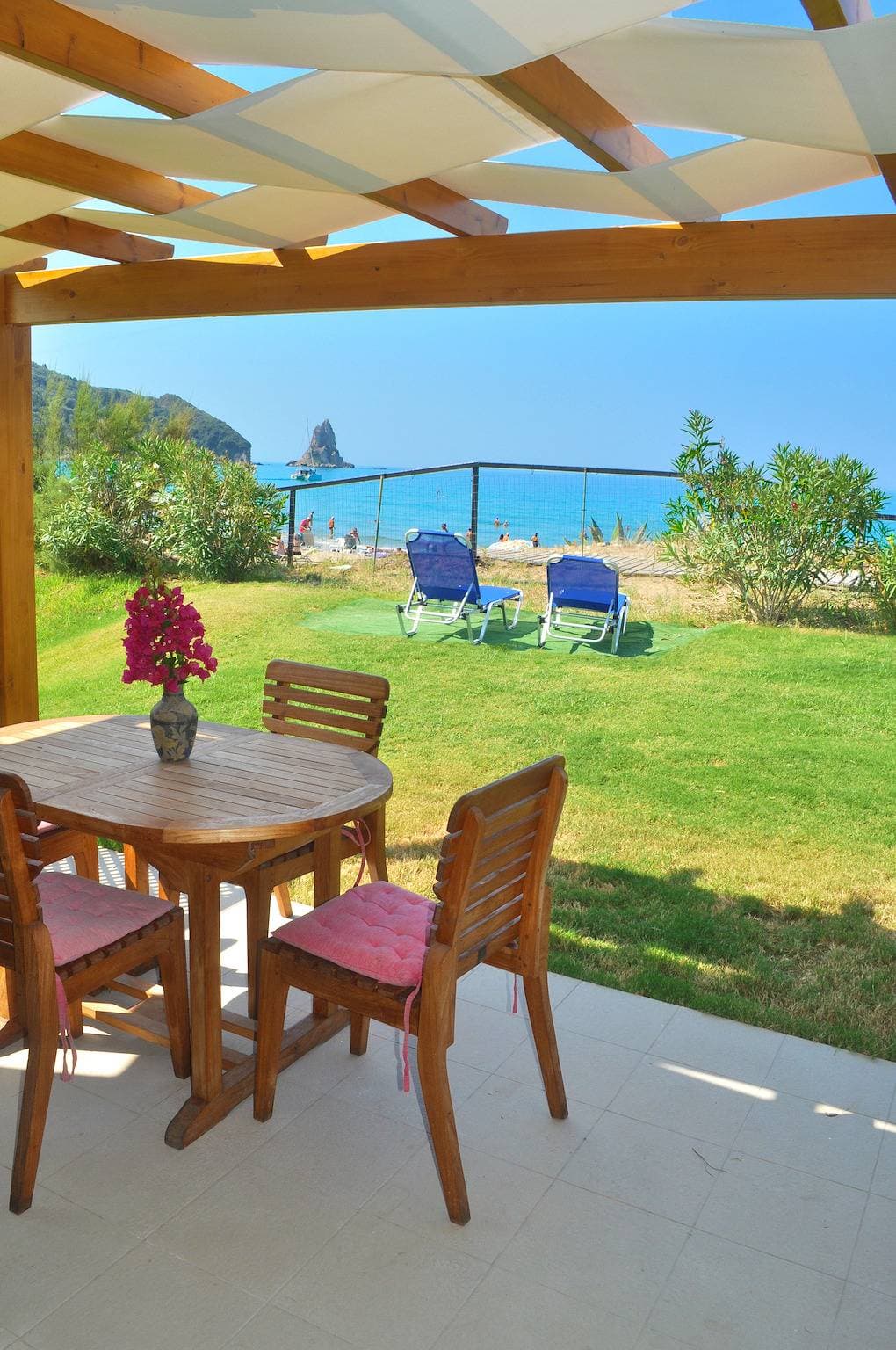 Foto 8 von 21: Korfu Strandhaus Yannis am Agios Gordios Strand