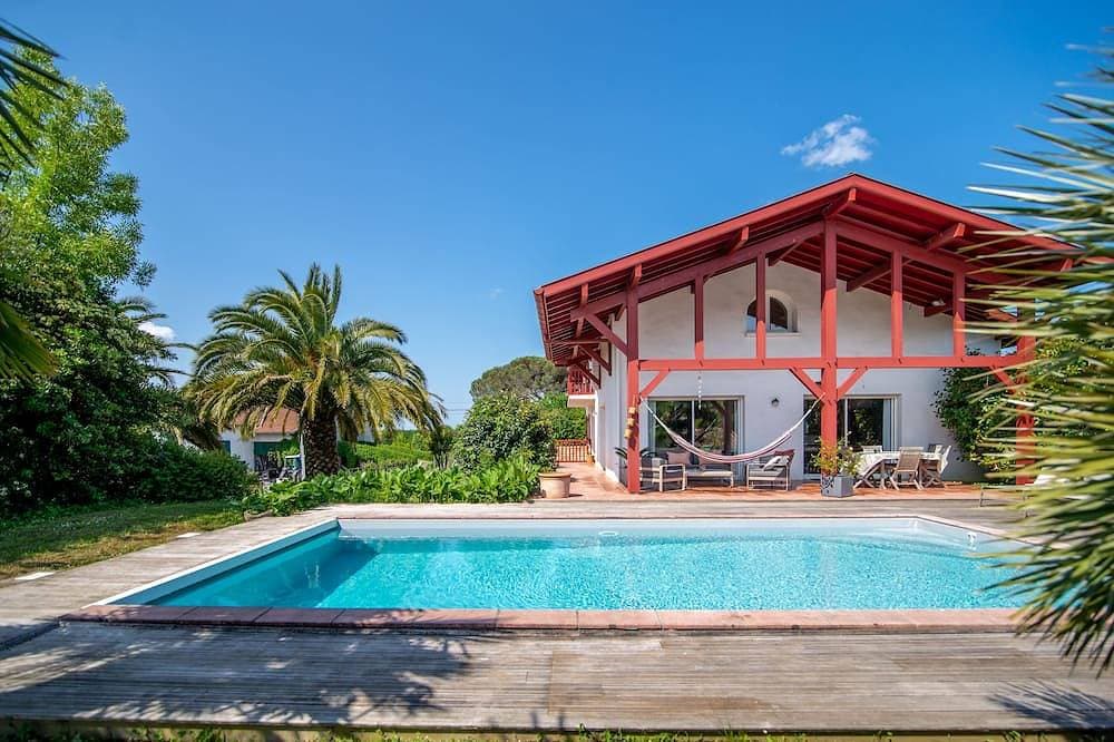 Villa Arcangues neo-baskisch, Schwimmbad und Palmen 10 Minuten von Biarritz entfernt 1