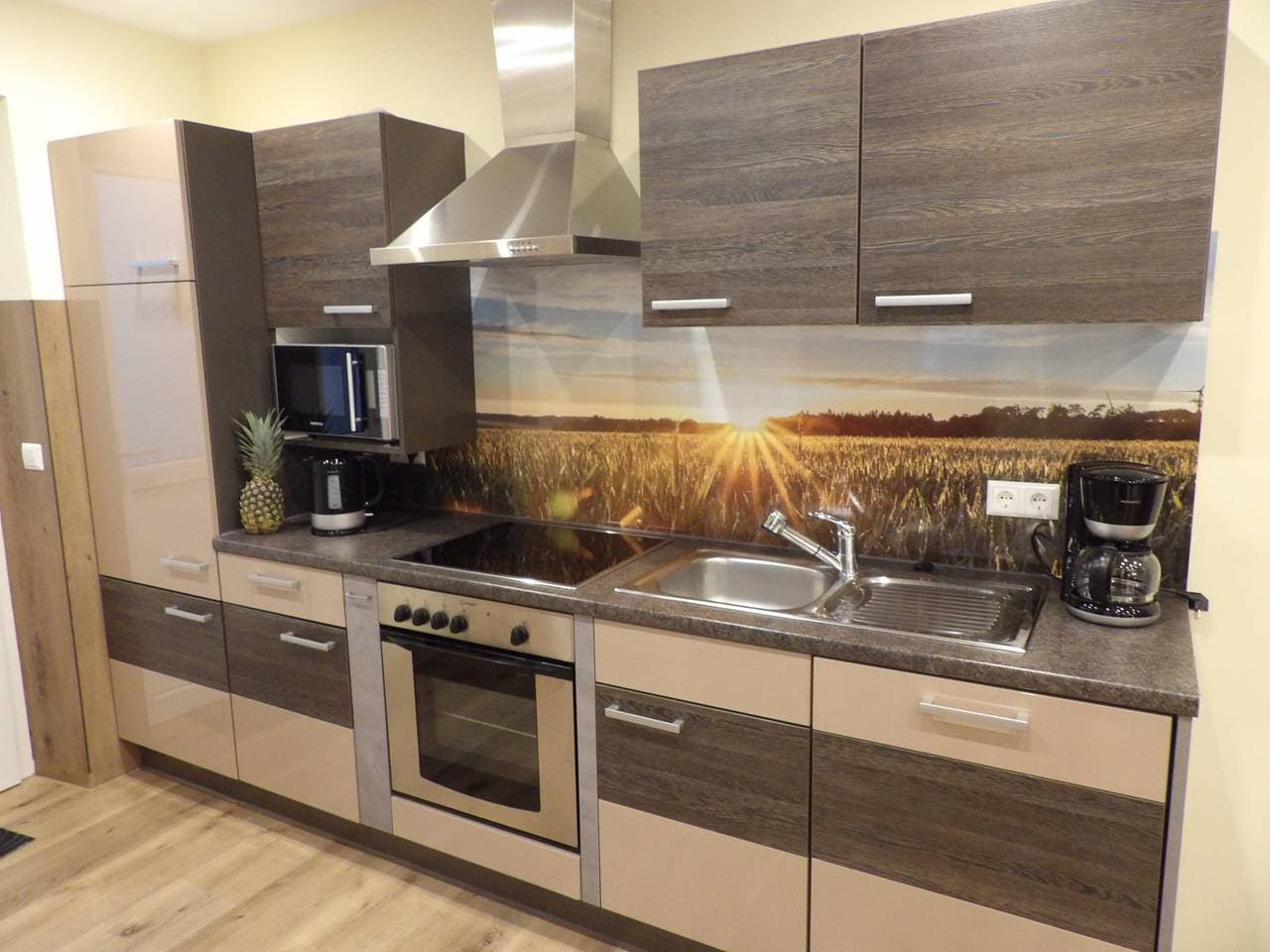 Foto 5 von 9: Ferienhof Seeber - Ferienwohnung Sonnenblume 40qm 1-Zimmerappartement mit Bad