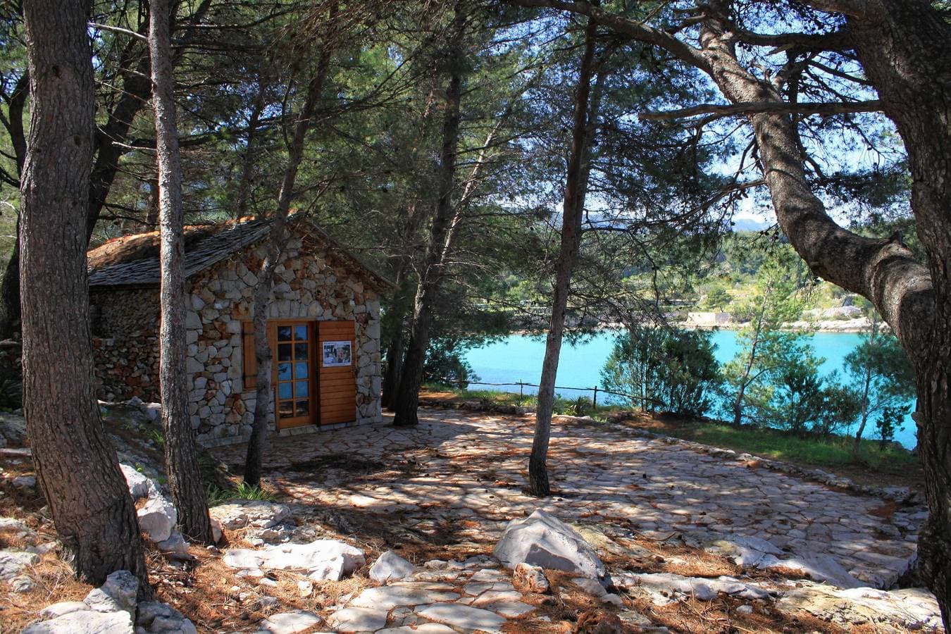 1-Zimmer-Haus am Strand Bucht Grebisce, Hvar 1