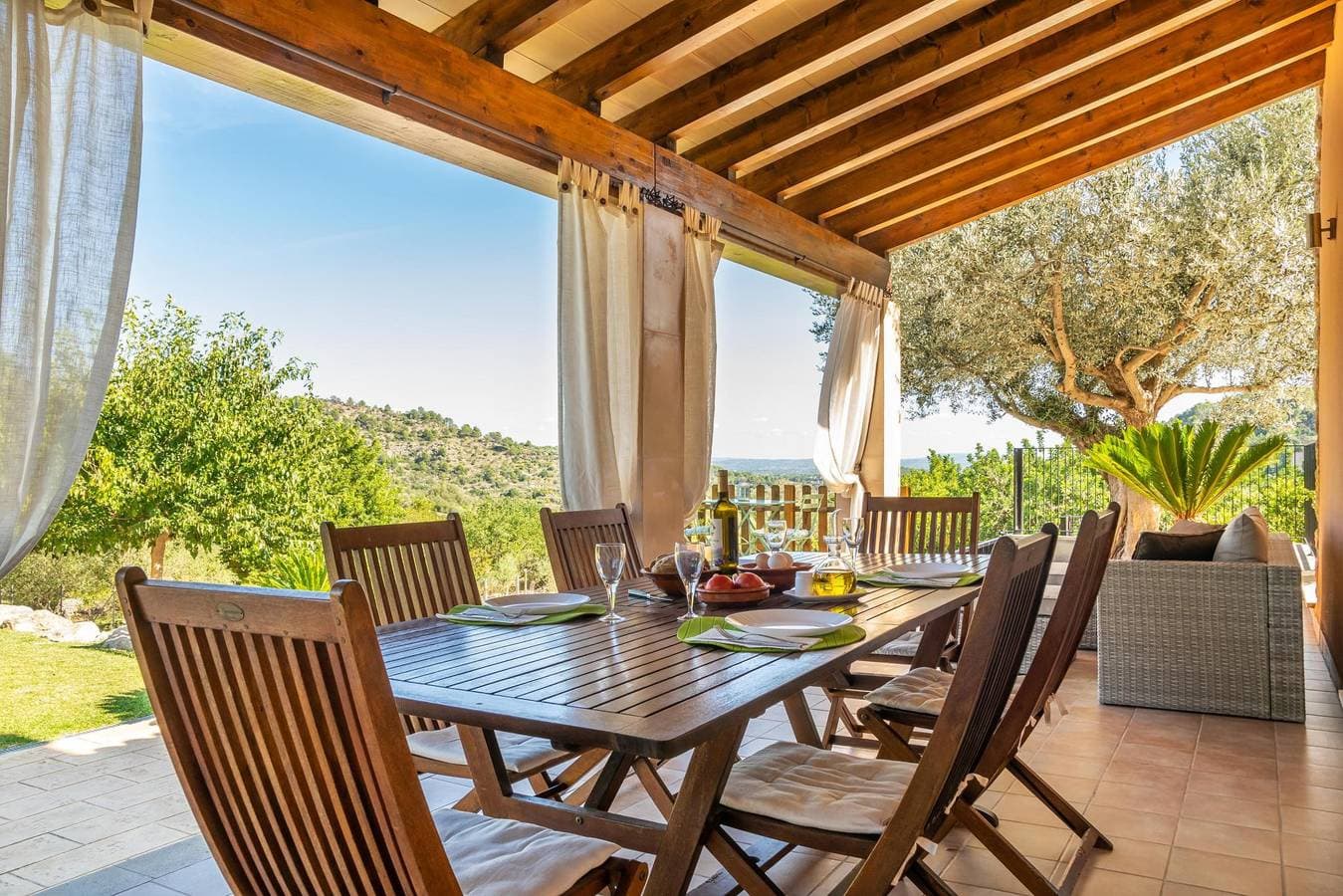 Foto 9 von 49: Sa Tanca De Sa Nina - Schöne Villa mit privatem Pool neben den Bergen. Wifi gratis.