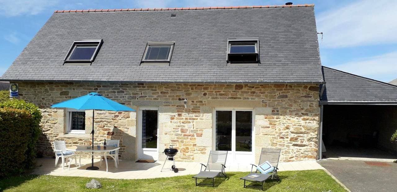 Maison sur jardin clos au calme à la campagne et proche des plages 1
