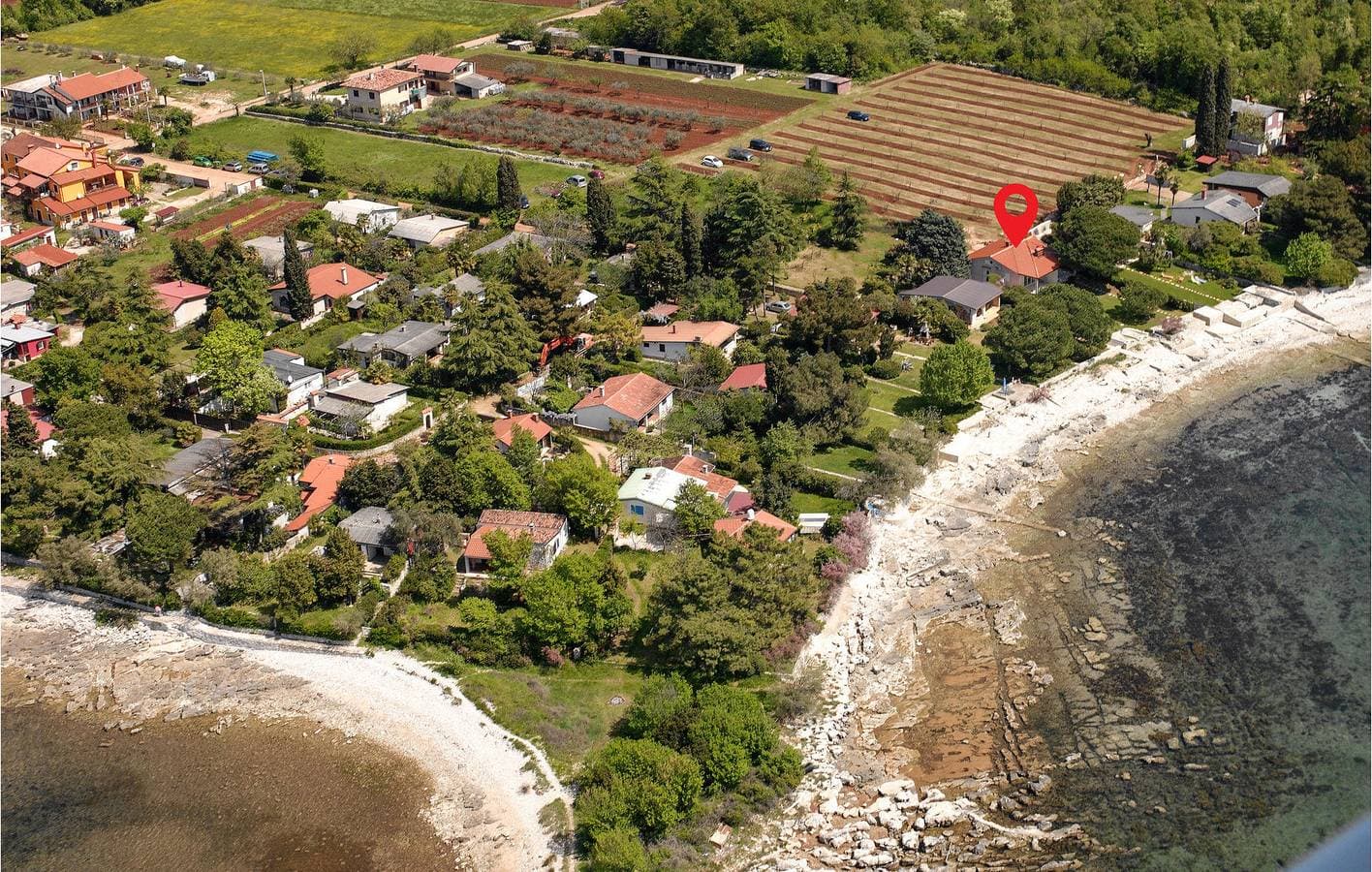 Apartment am Meer mit Terrasse und WLAN – in der Nähe des Stadtzentrums von Lovrečića 1