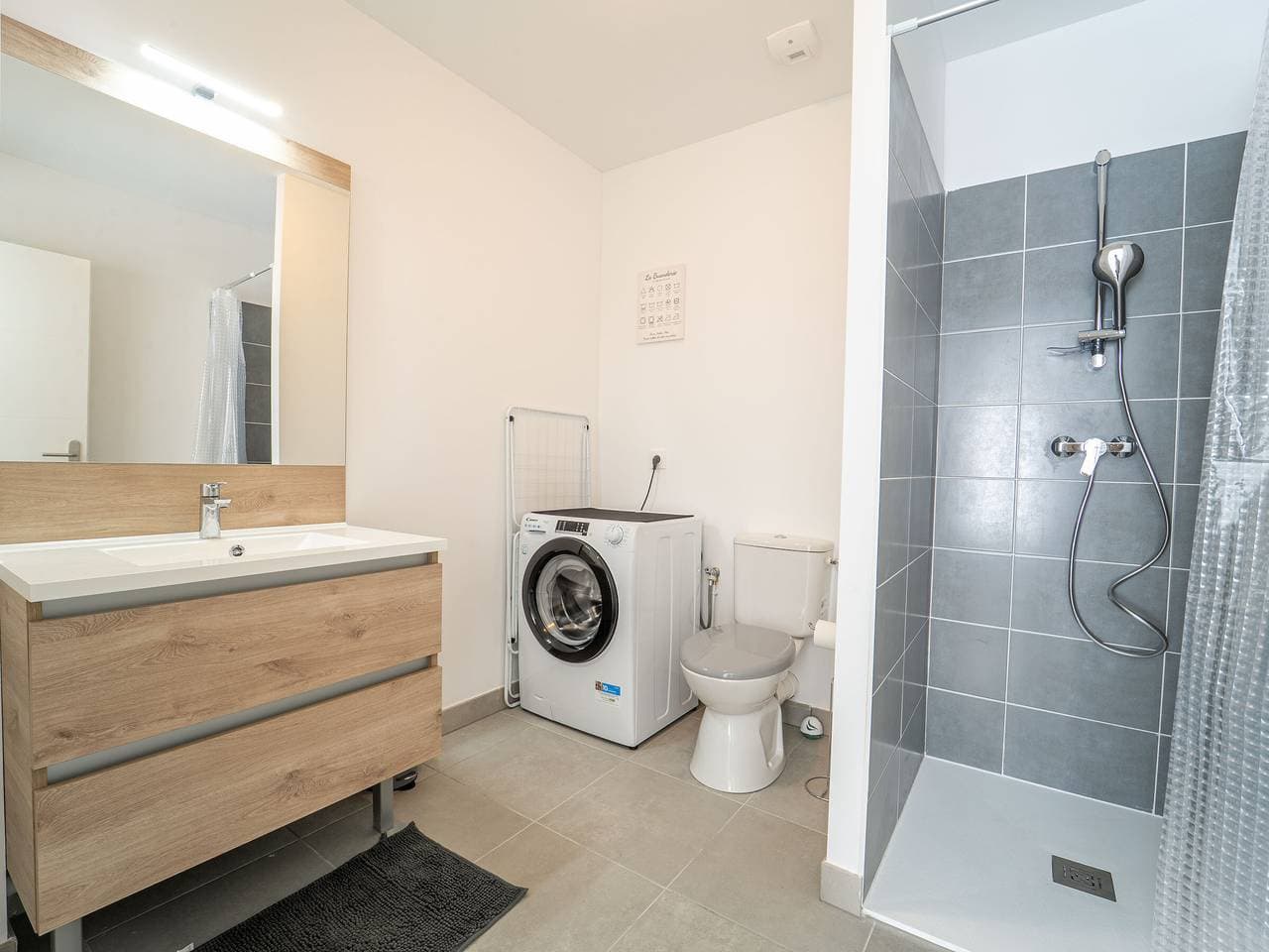 Foto 10 von 15: Mimizan Strand - T2 Wohnung 400m vom Meer, Parkplatz, 4 Pers.