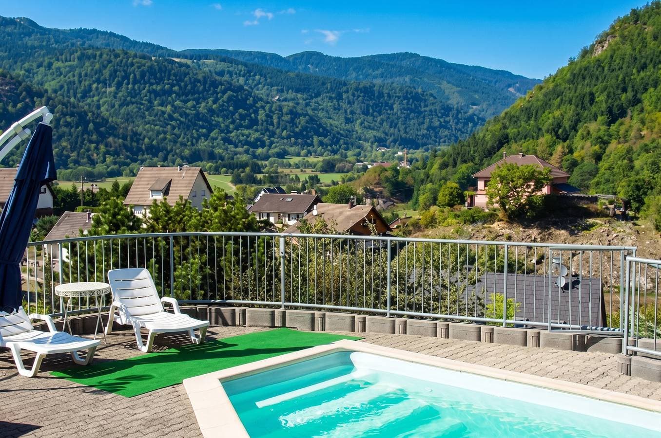 Bequemes Apartment in Oderen 68 qm mit Gemeinschaftspool 1