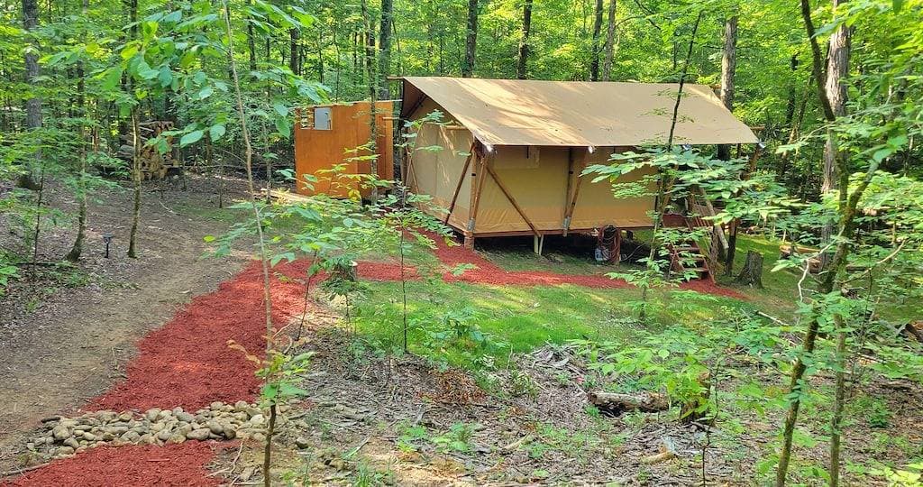 Glamping In The Smokies--Private 5 acres--Lake Access.... 1