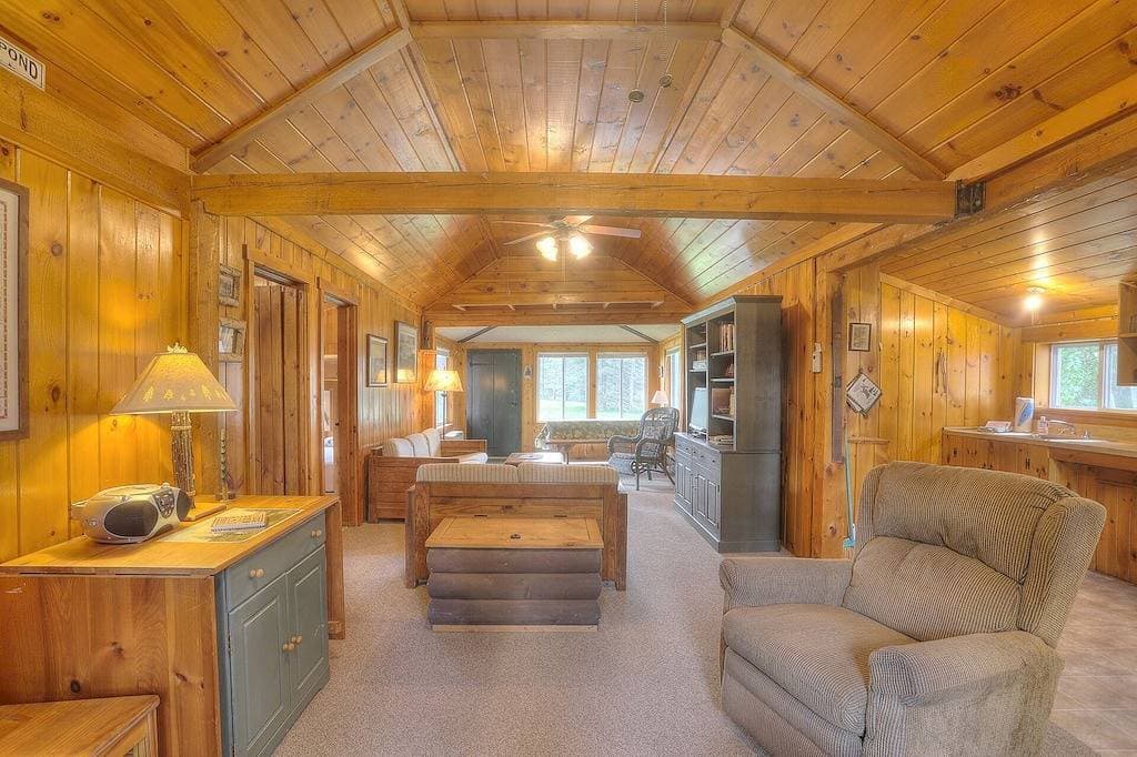 Foto 7 von 31: 4-6 Personen, gemütliche 2-Zimmer-Hütte, offener Wohnraum, neu renoviert
