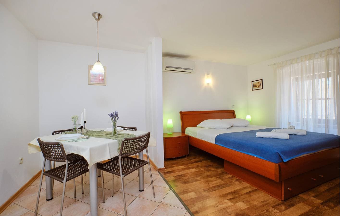 Foto 8 von 16: Gemütliche Ferienwohnung 100 m von der Küste in Cres entfernt, mit kostenlosem WLAN und Klimaanlage
