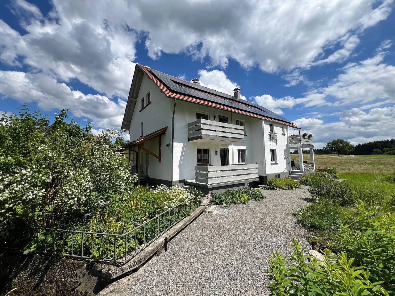 Foto 8 von 29: Ferienwohnung Morgenstund mit privater Terrasse, Gemeinschaftsgarten und Wi-Fi
