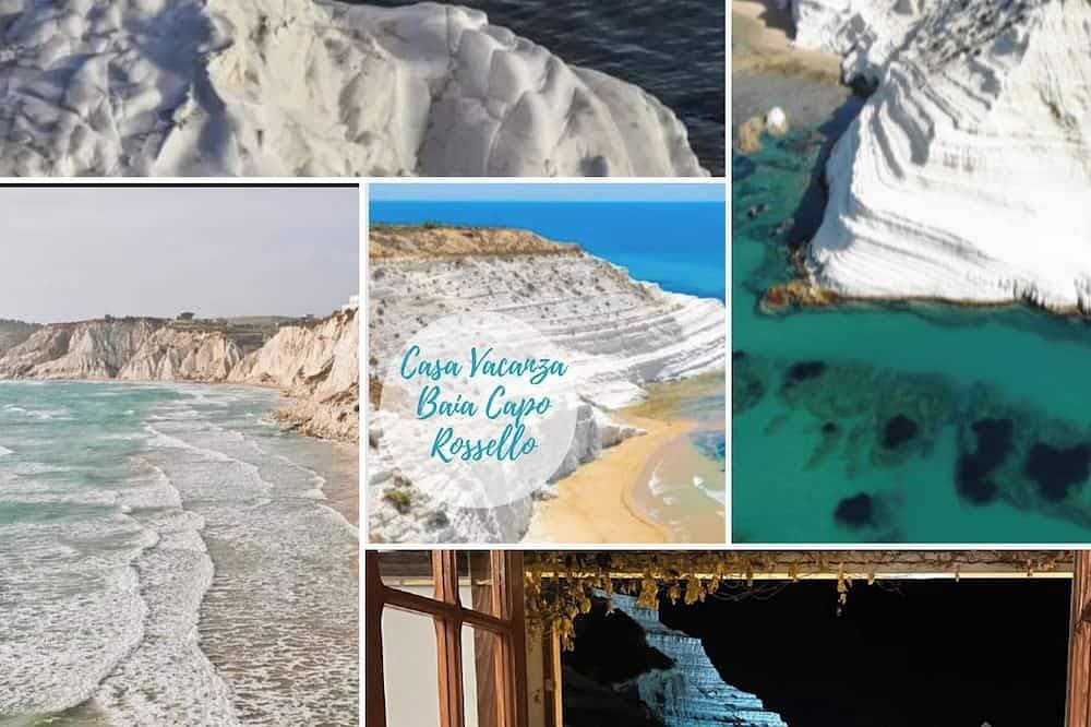 Attic room with terraces facing the sea, close to the beach and Scala dei Turchi 1