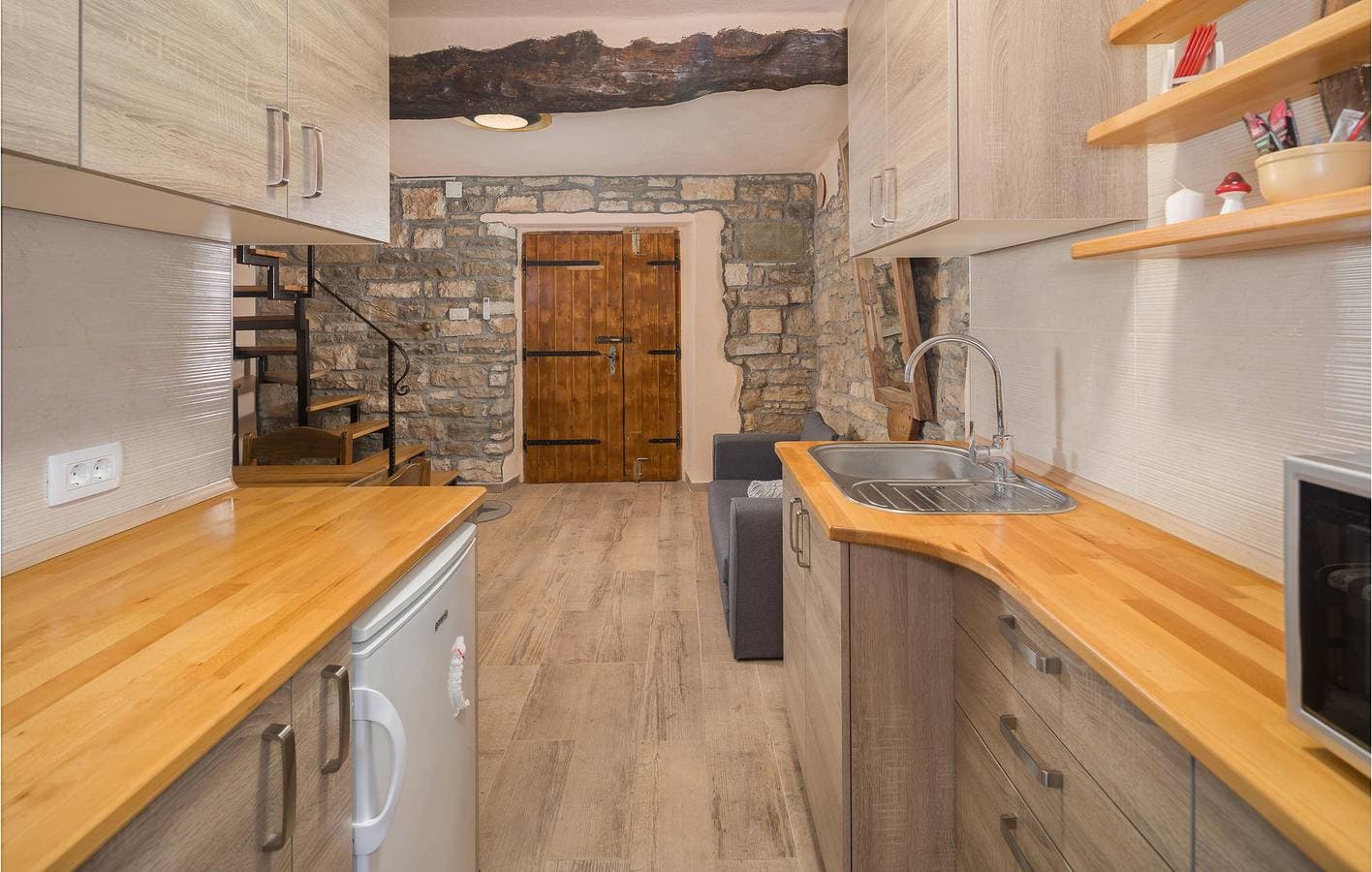 Foto 5 von 15: Ferienwohnung mit Panoramablick, WLAN und Terrasse in der Nähe von Grožnjan