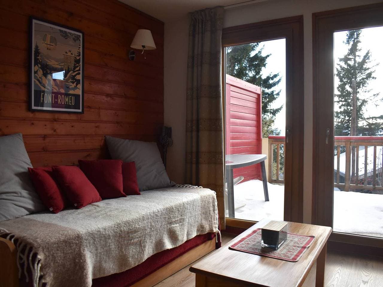 Südlich ausgerichtetes Studio mit Parkplatz in Font-Romeu 1