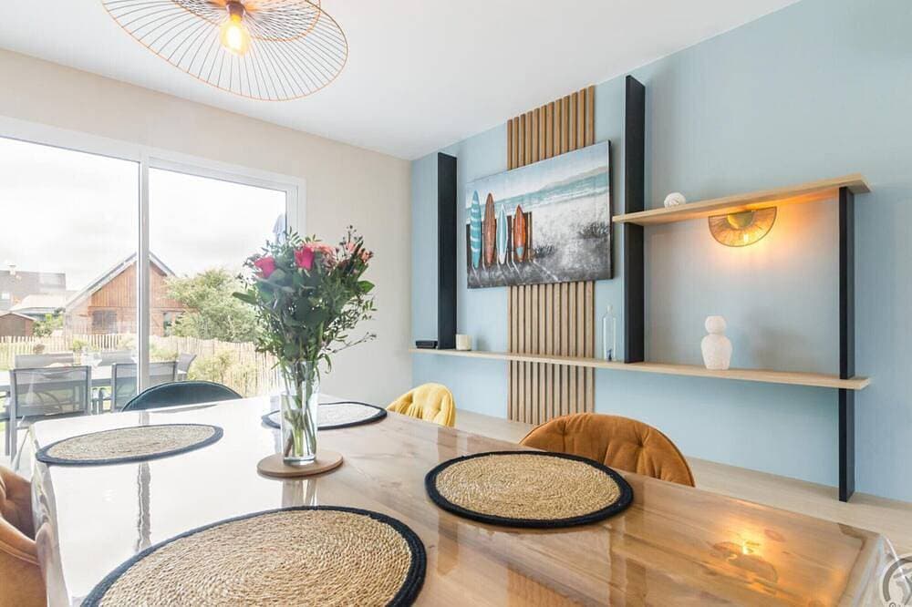 Foto 13 von 25: Moderne Ferienwohnung mit Garten, Terrasse, Nordisches Bad und in Strandnähe