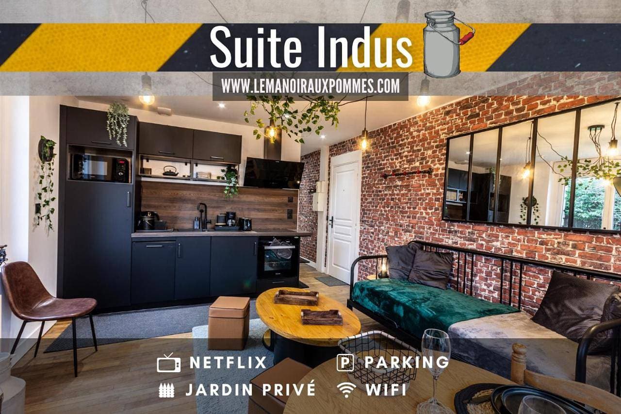 SUITE INDUS - JARDIN, NETFLIX et PARKING - Le Manoir aux Pommes 1
