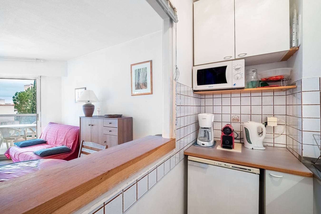 Foto 7 von 22: Appartement 'Le Lido – Strand, Pool, Parkplatz' mit Meerblick, WLAN & Klimaanlage