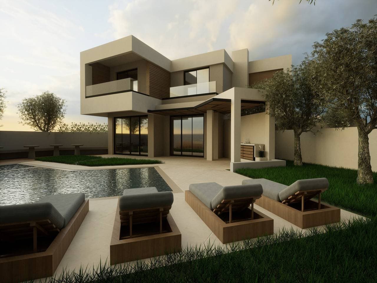 Familienvilla in Gerani 1