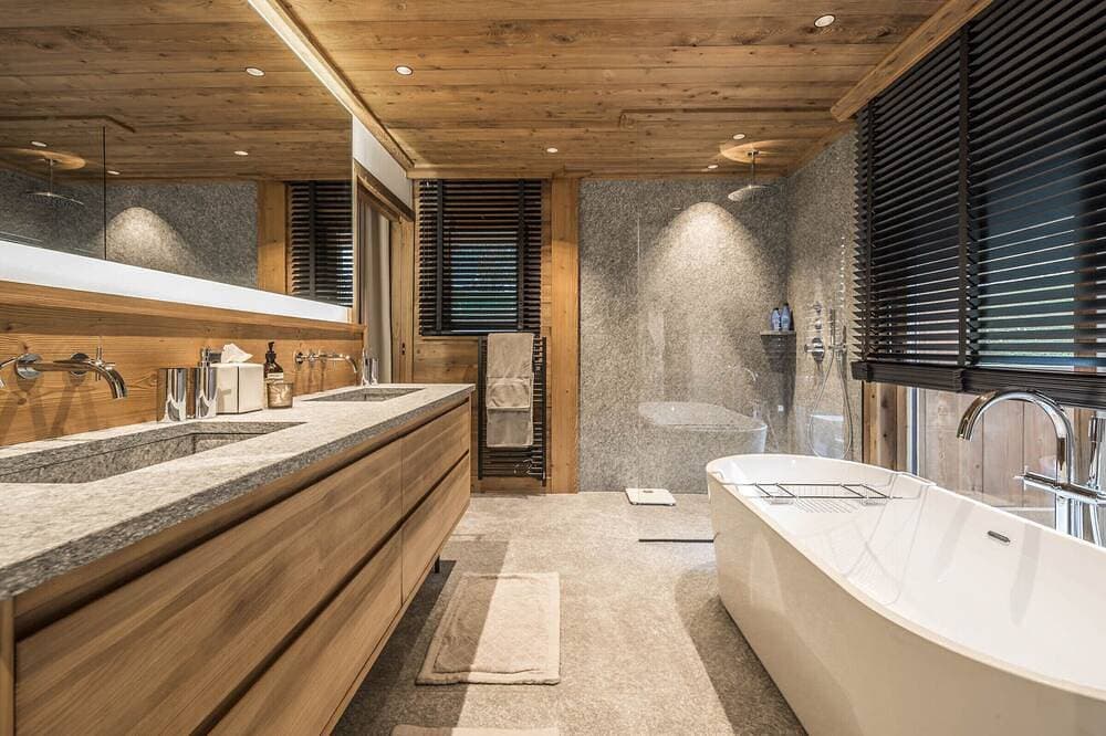 Foto 6 von 12: Luxuriöse 4-Zimmer Wohnung in Courchevel Le Praz - Parkplatz Inkl.