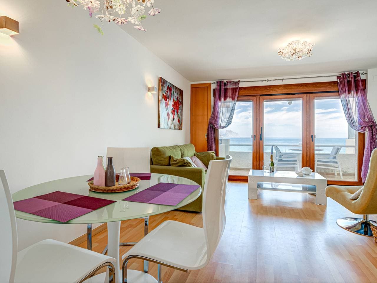 Foto 4 von 12: Gemütliche Wohnung in Altea mit Gemeinschaftspool