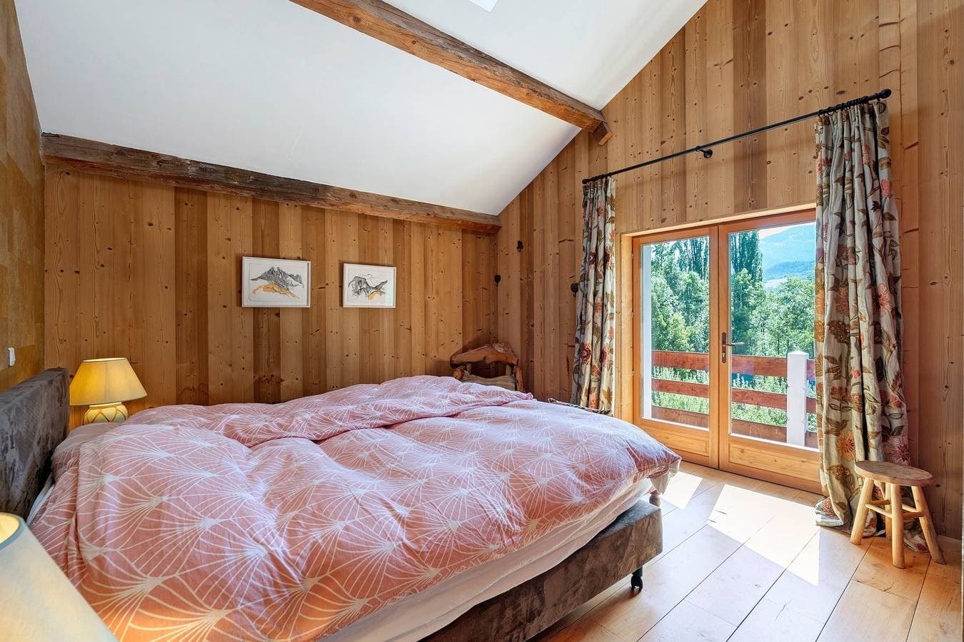 Foto 13 von 45: Chalet La Coste – Französische Alpen mit Bergblick, privater Terrasse und WLAN