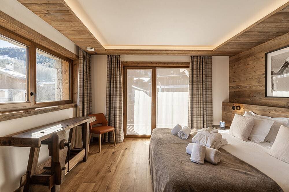 Foto 11 von 14: Beeindruckendes Chalet mit Sauna und Haustiere erlaubt in Courchevel