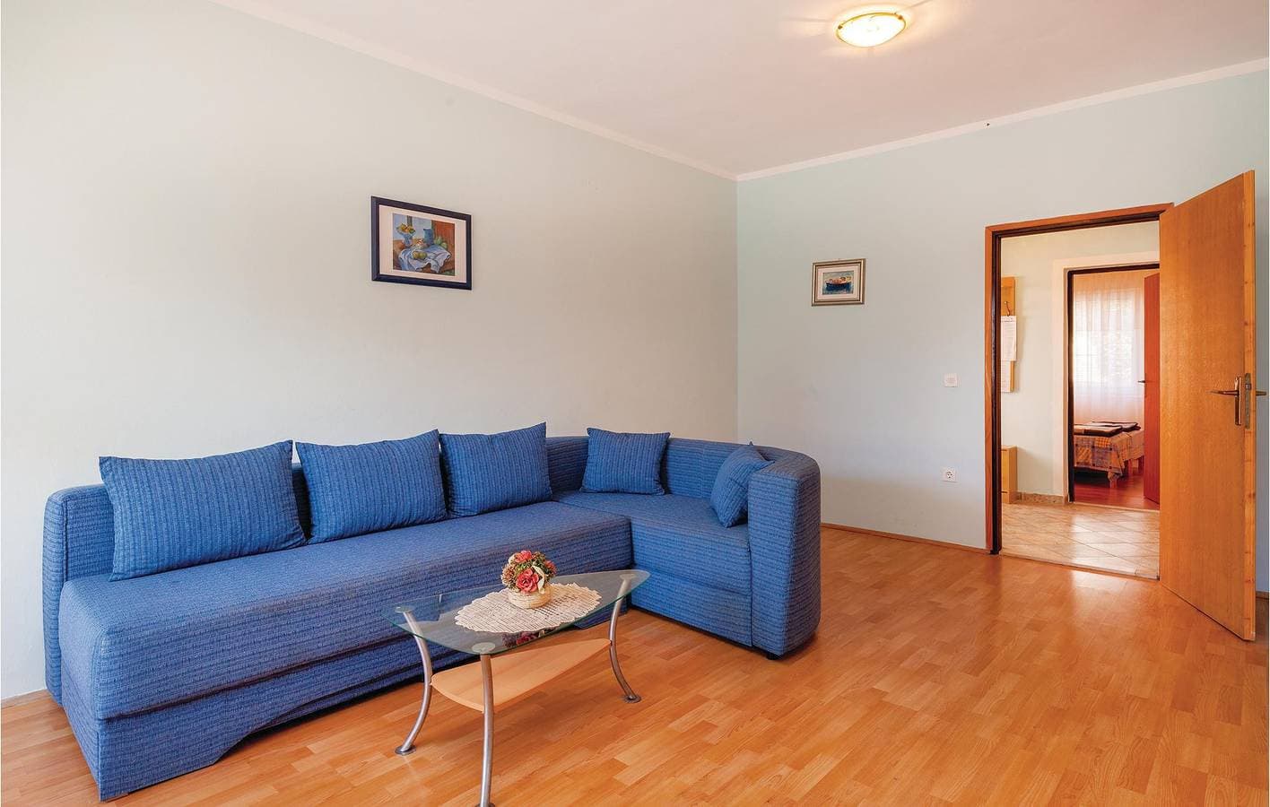 Foto 11 von 29: Gemütliche 1-Zimmer-Wohnung mit Terrasse, 1 km vom Strand von Jert entfernt