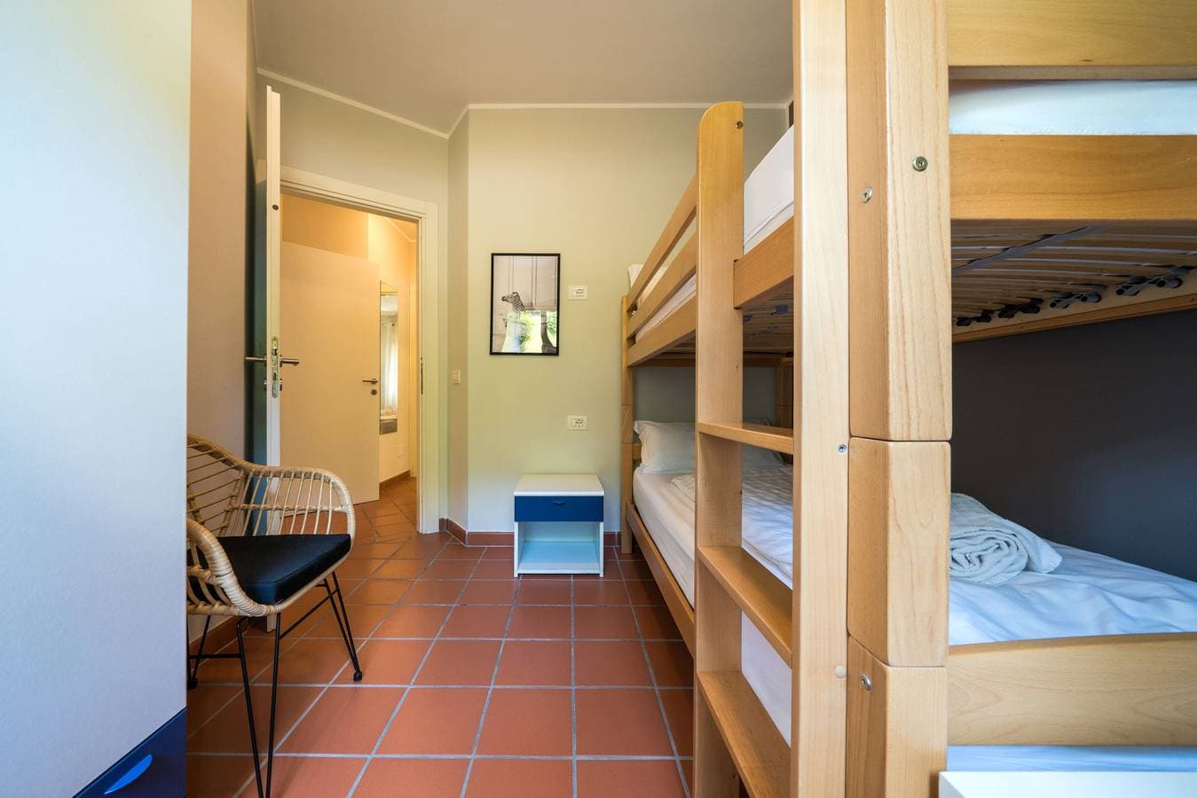 Foto 8 von 18: Ferienwohnung für 6 Personen mit Garten