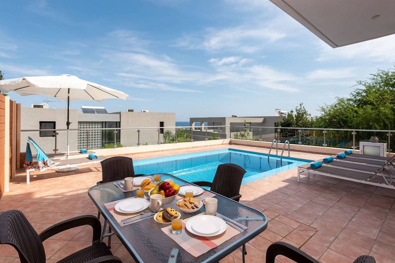 Foto 8 von 33: Villa für 7 Personen mit Terrasse
