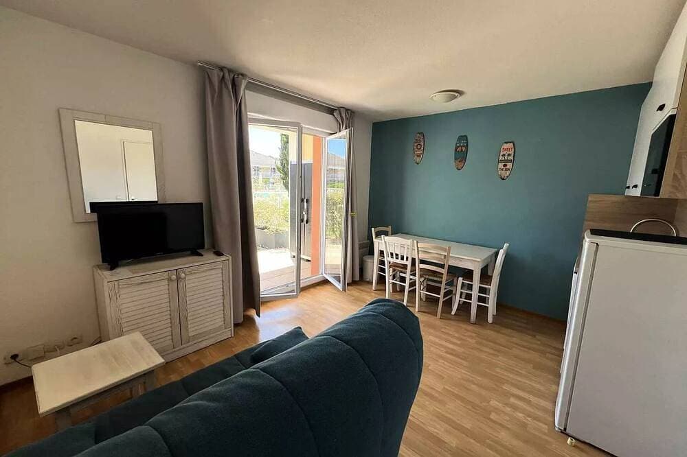 Foto 7 von 13: Fully equipped apartment in a complex with a pool in Verdon-sur-Mer
