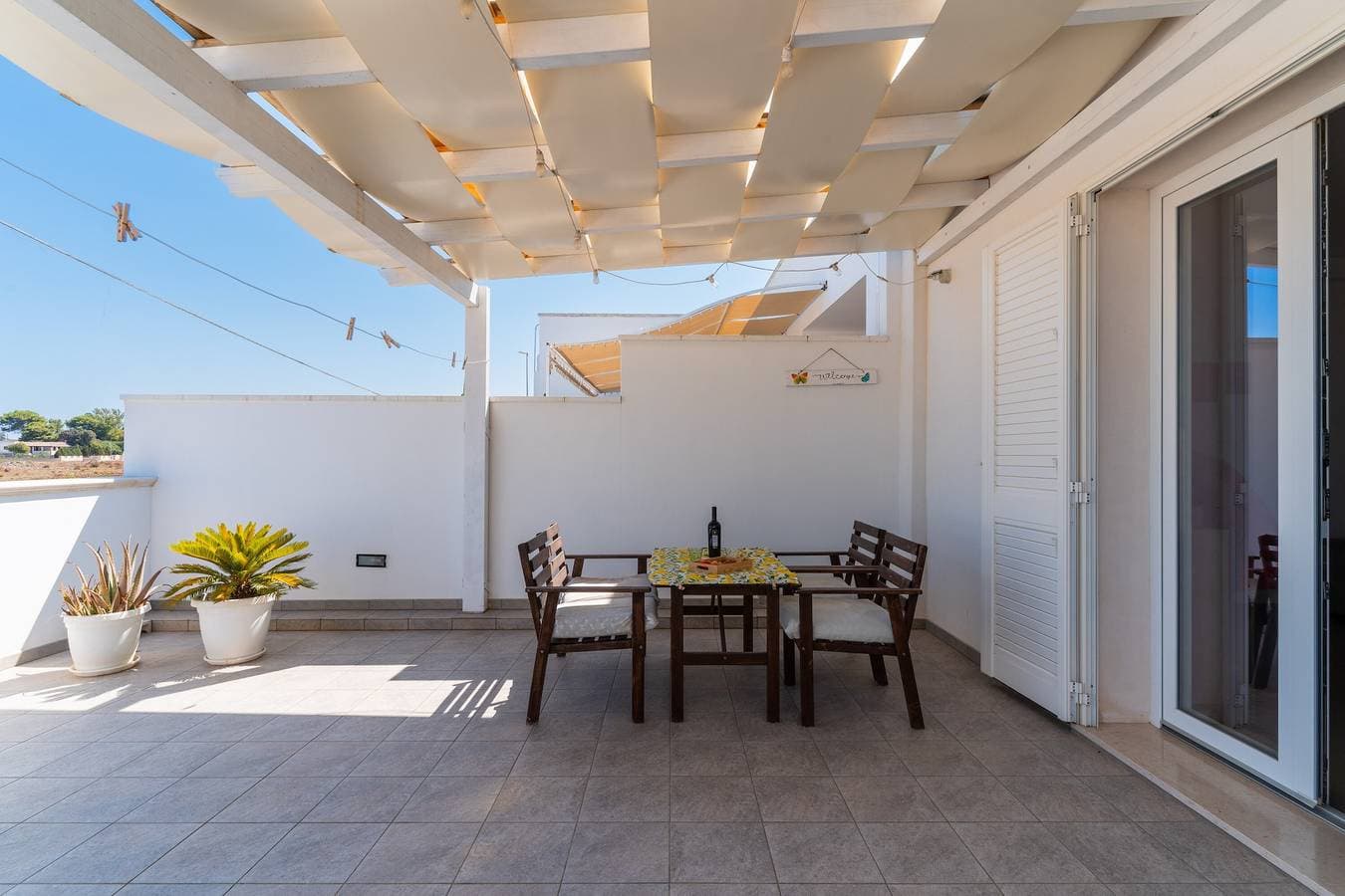 Foto 2 von 27: Ferienhaus 'Donasand_torre San Giovanni' mit privater Terrasse und Balkon