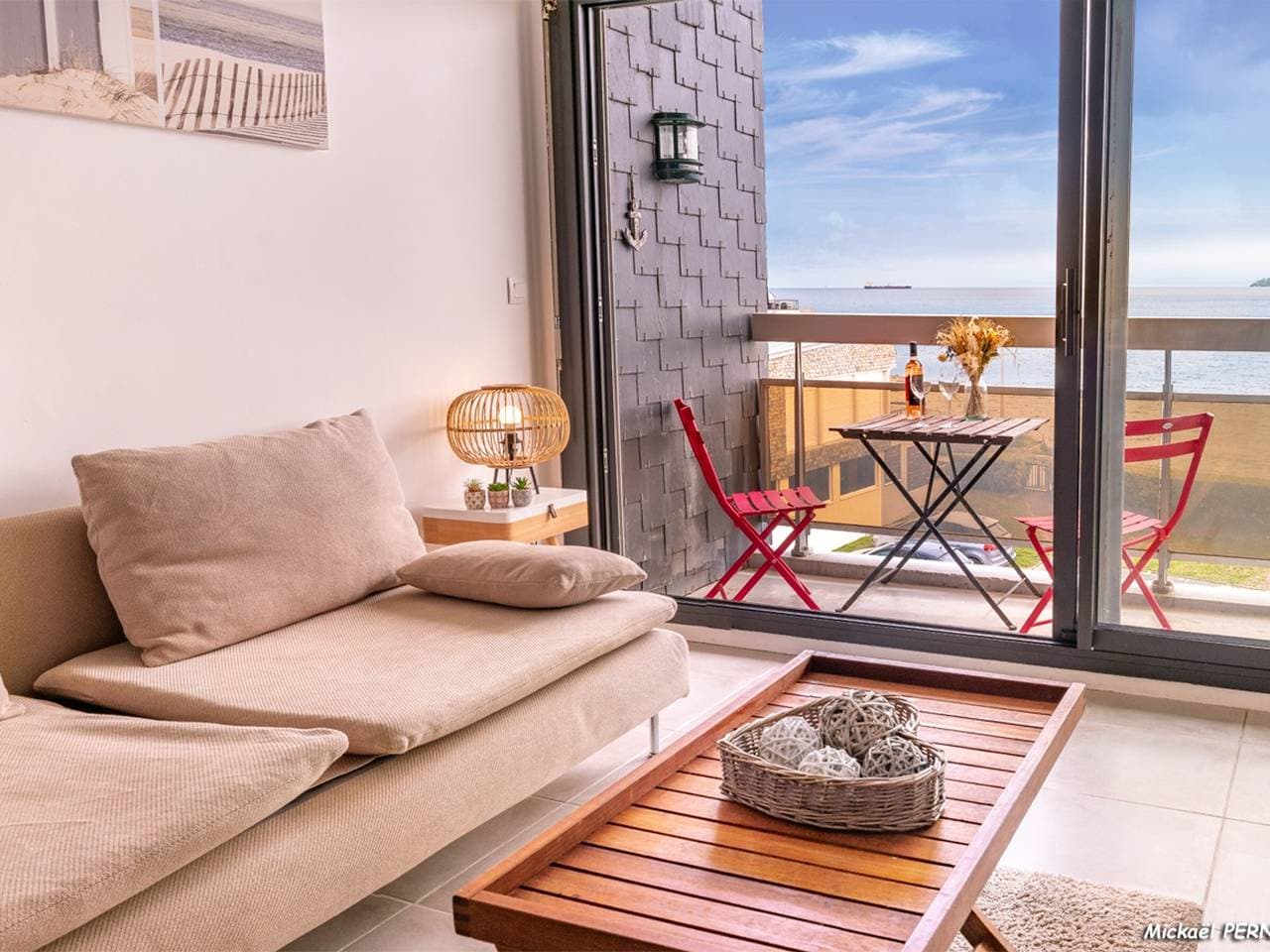 3-Zimmer-Wohnung mit Terrasse, 30m von Geschäften und Strand in Ploemeur 1