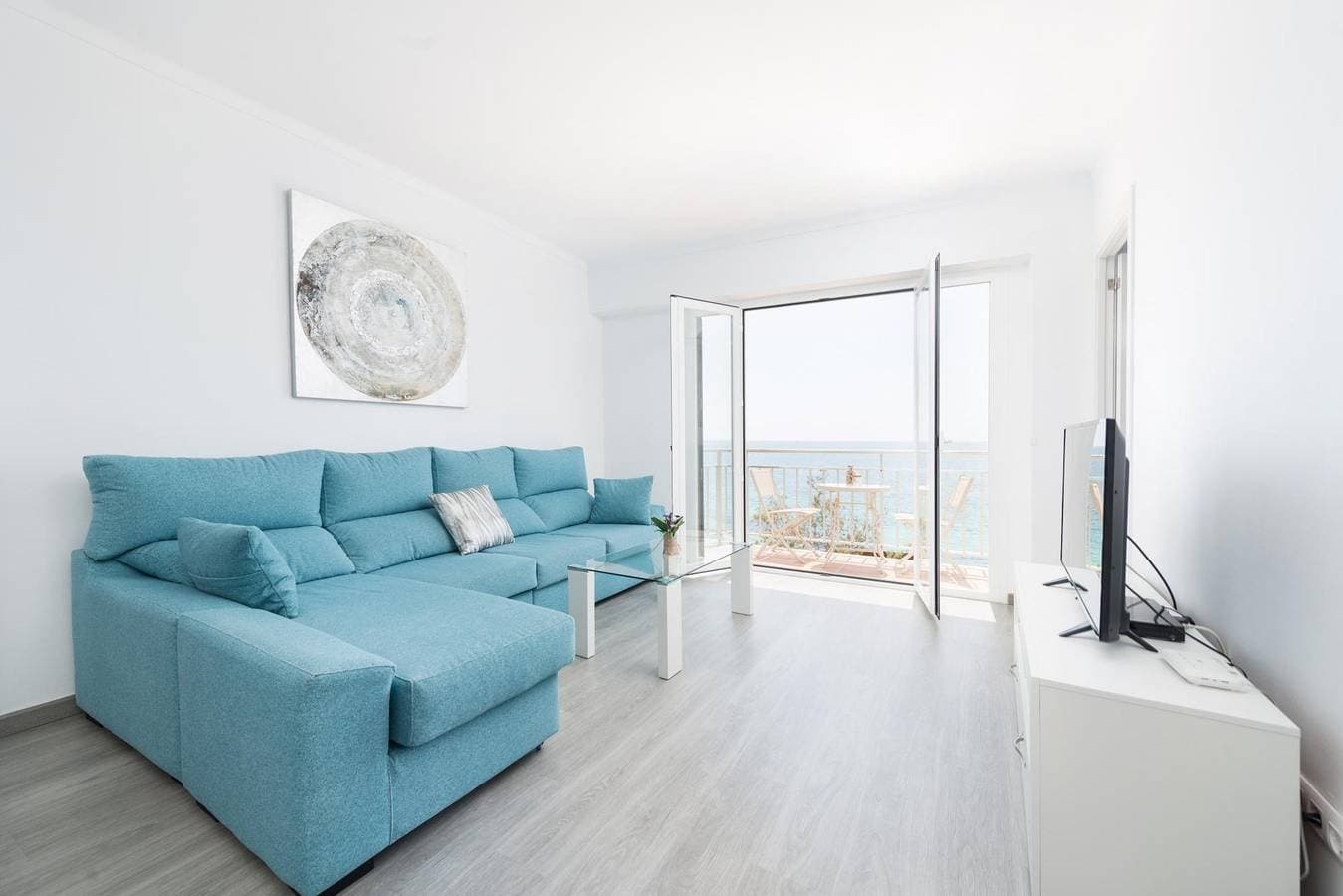 Foto 6 von 18: Talaiot Cala Millor - Apartment with sea views in Cala Millor. Free WiFi