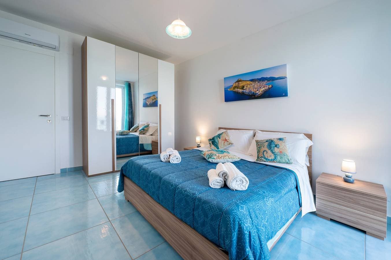Foto 12 von 30: Ferienwohnung 'Scinniamare Con Vista' mit Meerblick, WLAN und Klimaanlage