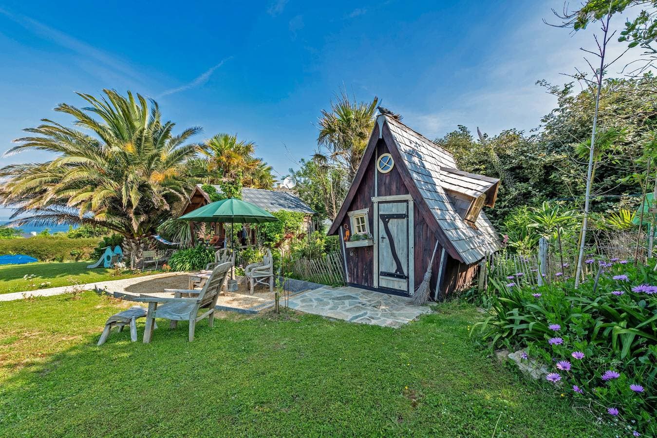 Chalet avec jardin vue mer 100m 1
