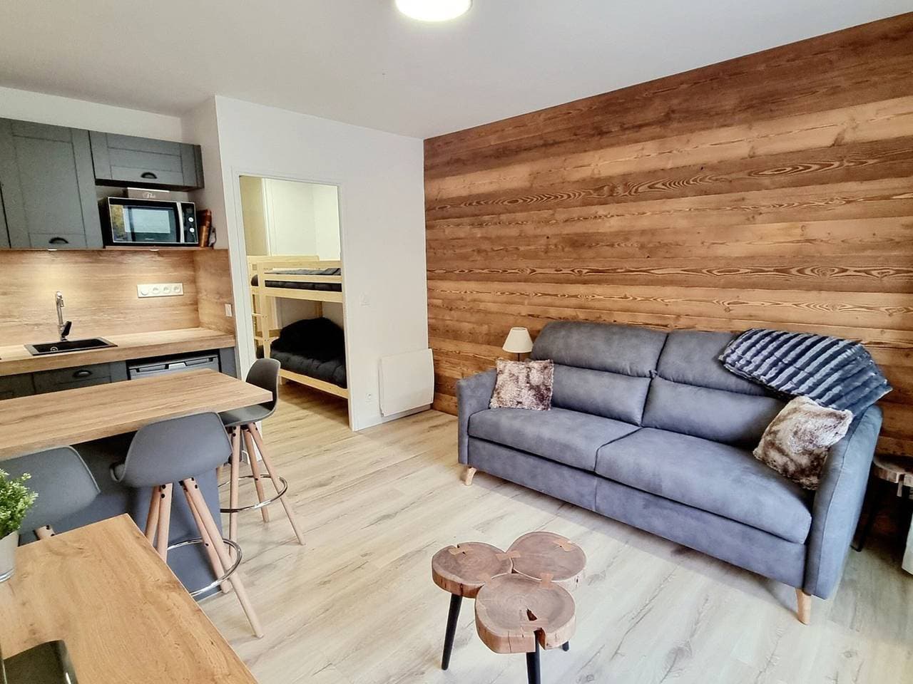 Renoviertes Studio für 4 Pers. an Skipisten mit Parkplatz 1