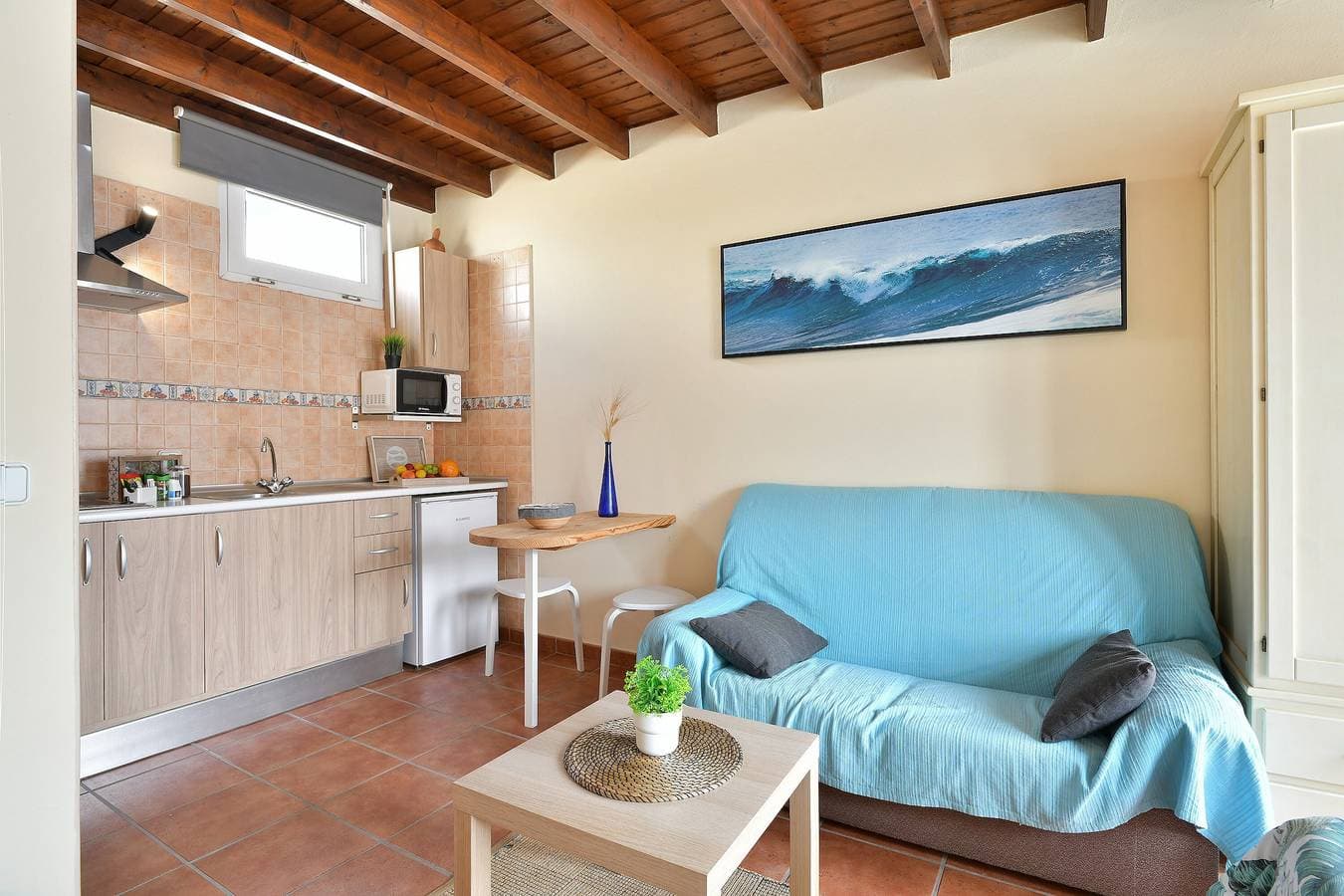 Foto 5 von 21: Ferienwohnung "Viviendas El Pescador - Timón" mit Meerblick, privater Terrasse und WLAN