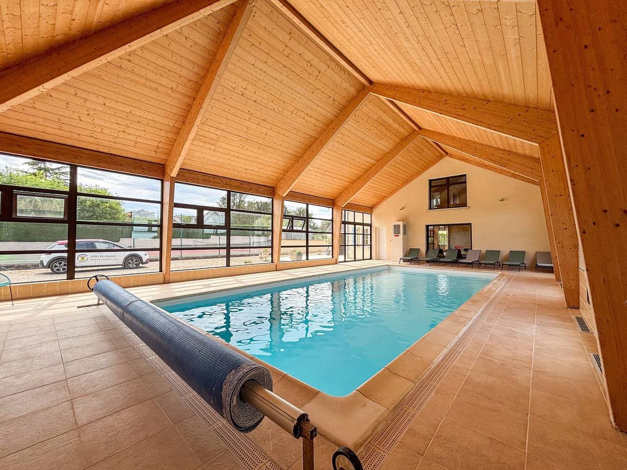 Luxuriöses Ferienhaus: Privates Hallenbad, Tennisplatz, in der Nähe des Zoo de Beauval und Valençay 1